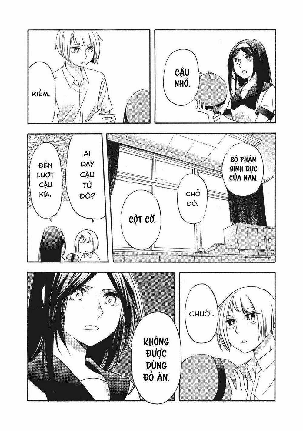 Hanazono And Kazoe's Bizzare After School Rendezvous Chapter 9 trang 10