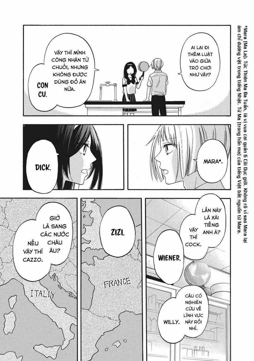 Hanazono And Kazoe's Bizzare After School Rendezvous Chapter 9 trang 11