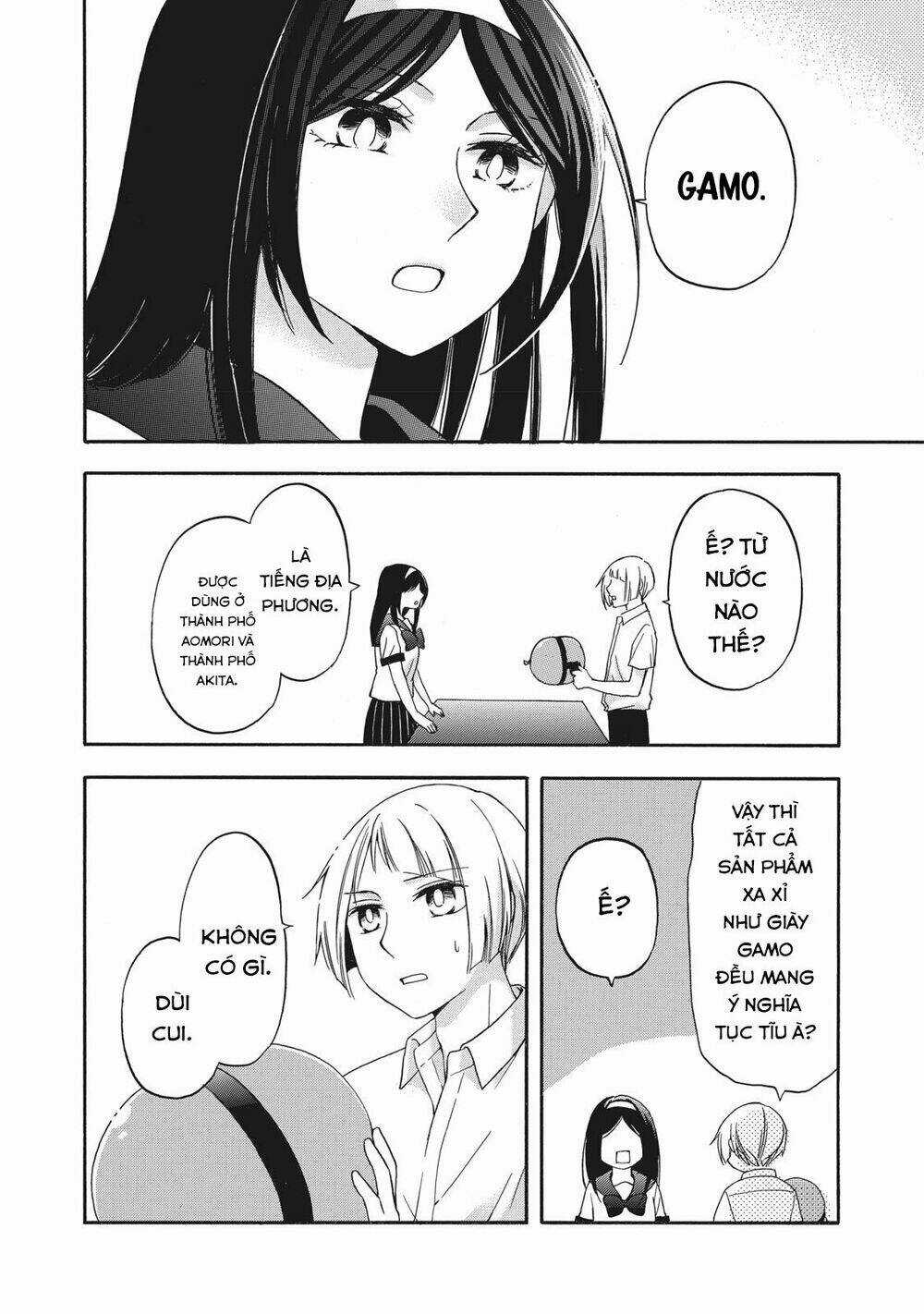 Hanazono And Kazoe's Bizzare After School Rendezvous Chapter 9 trang 12