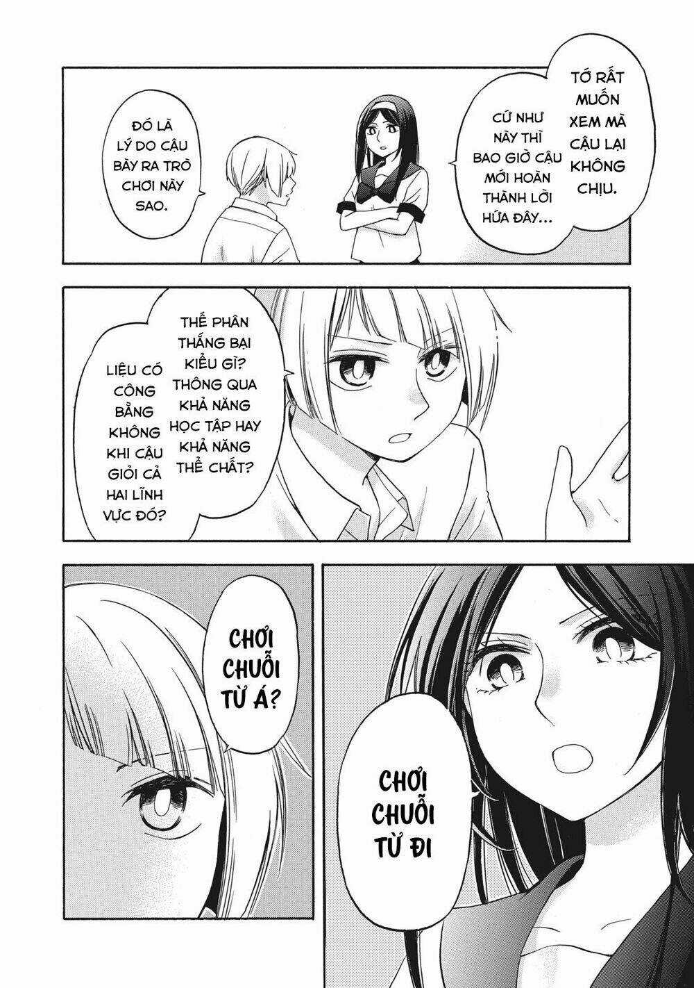 Hanazono And Kazoe's Bizzare After School Rendezvous Chapter 9 trang 6