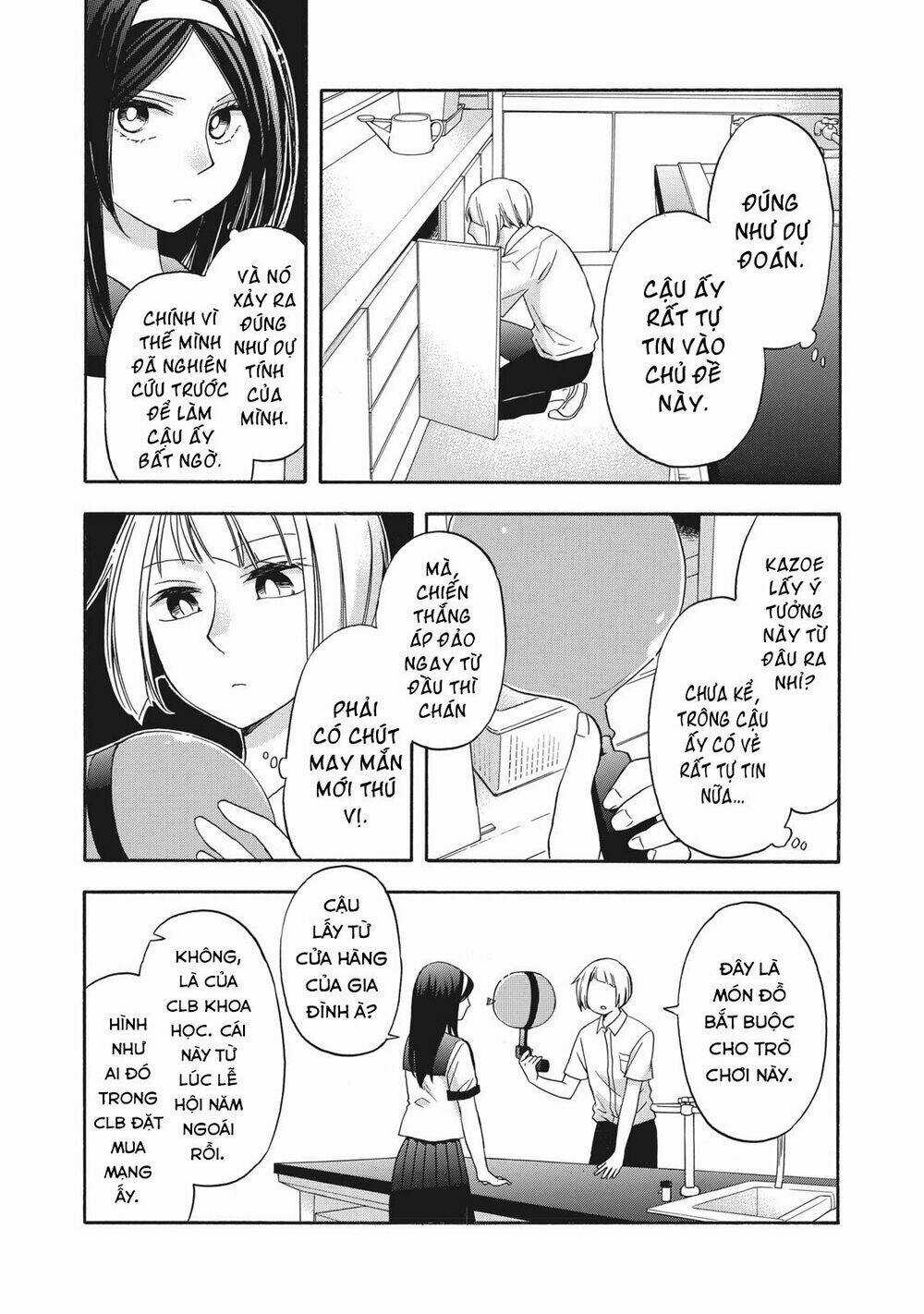 Hanazono And Kazoe's Bizzare After School Rendezvous Chapter 9 trang 8