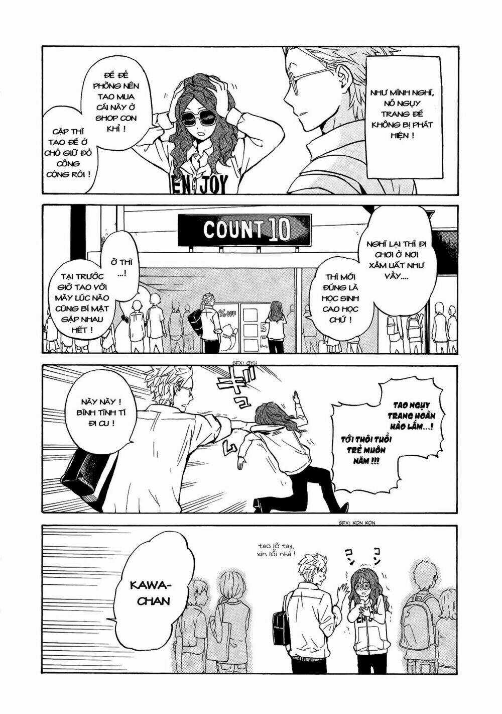 Handa-kun Chapter 13 trang 4