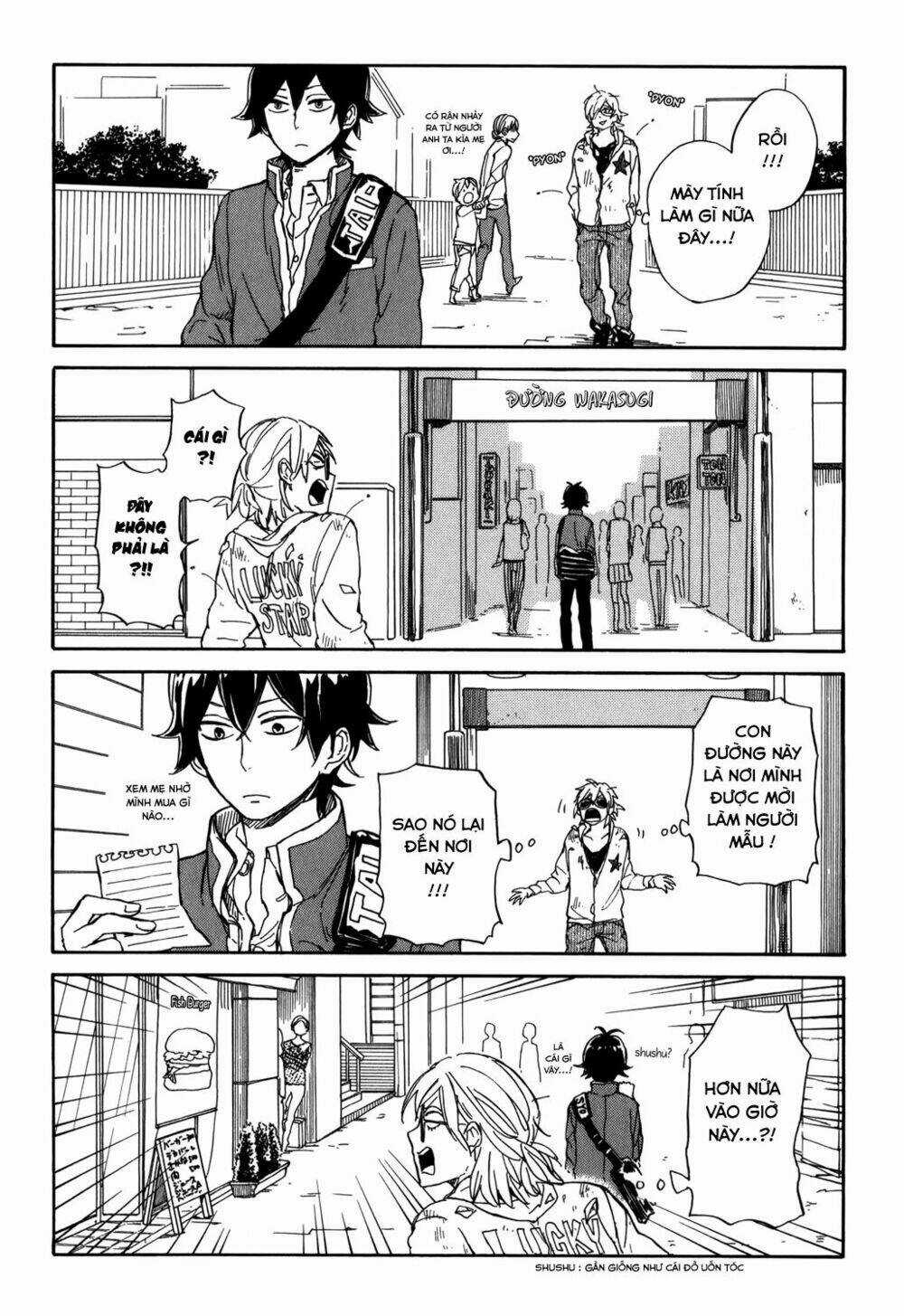 Handa-kun Chapter 4 trang 14