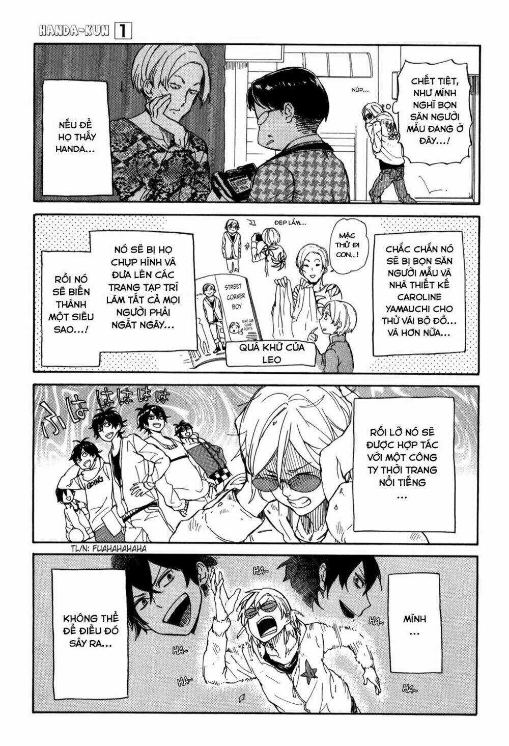 Handa-kun Chapter 4 trang 15