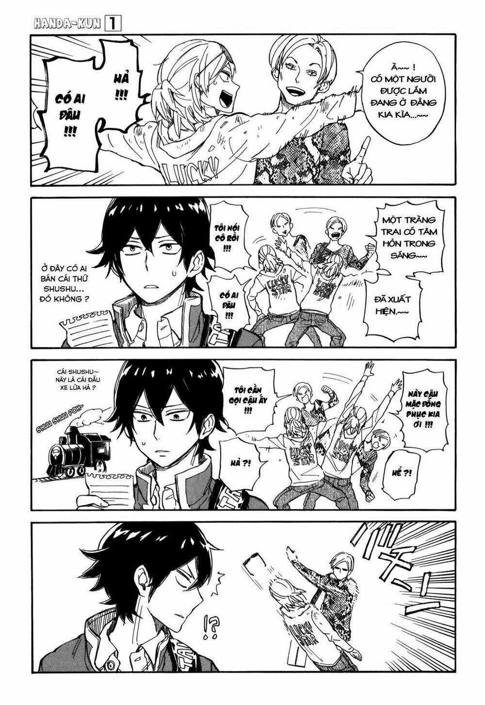 Handa-kun Chapter 4 trang 17