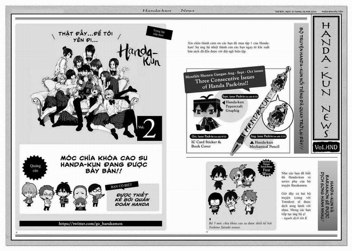 Handa-kun Chapter 5.5 trang 4