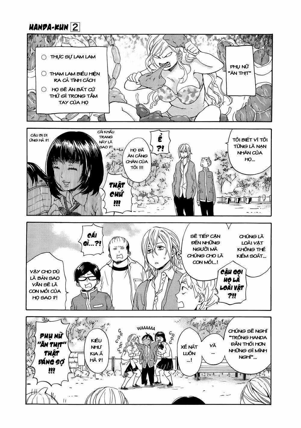 Handa-kun Chapter 7 trang 15