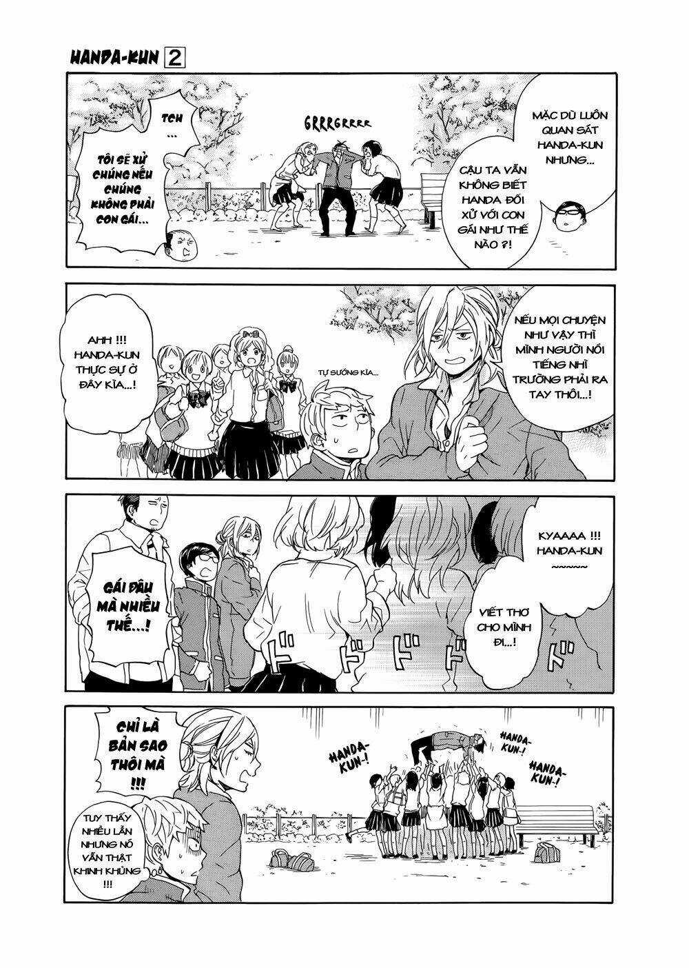 Handa-kun Chapter 7 trang 17