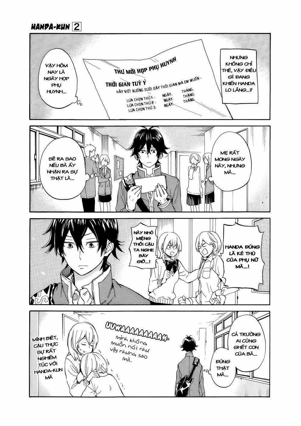 Handa-kun Chapter 8 trang 3