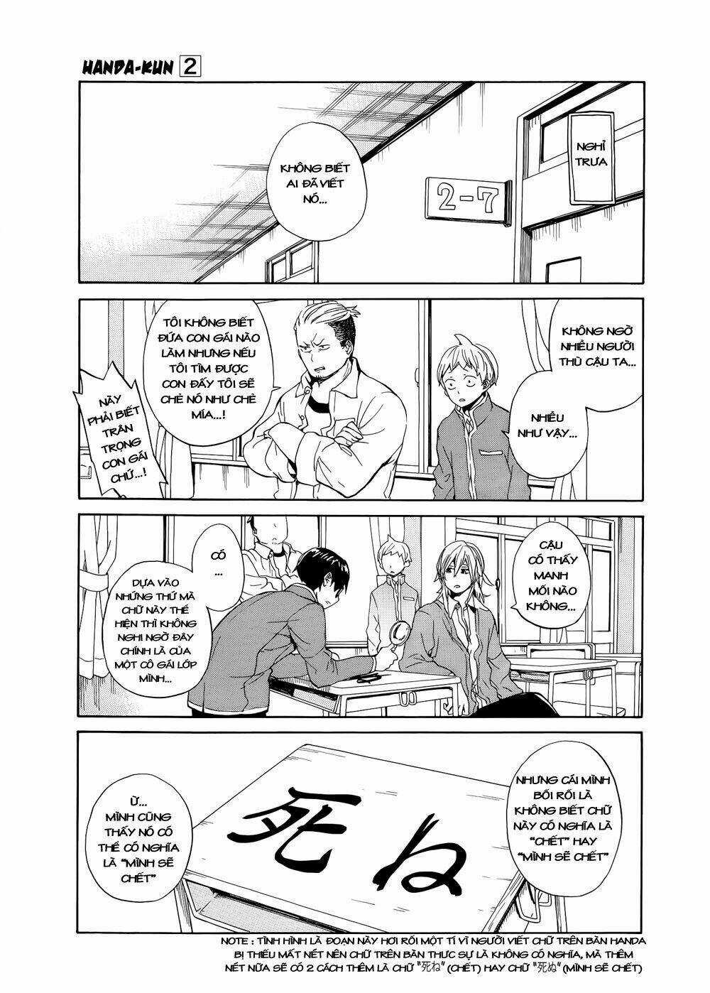 Handa-kun Chapter 8 trang 9