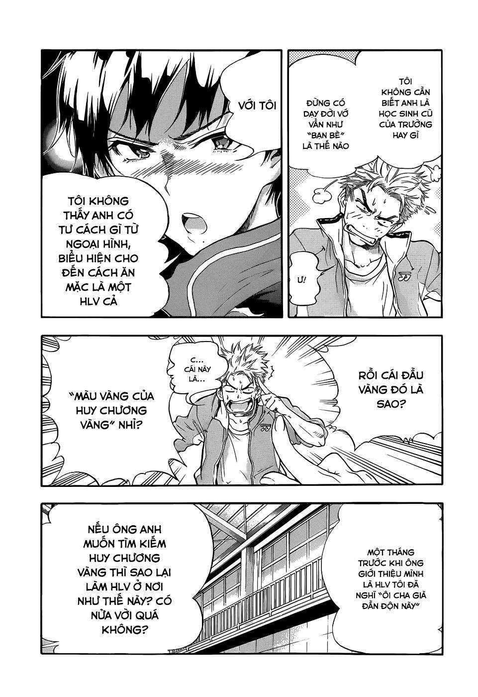 Hanebado! - Đội cầu lông nữ sinh trung học Chapter 1 trang 12