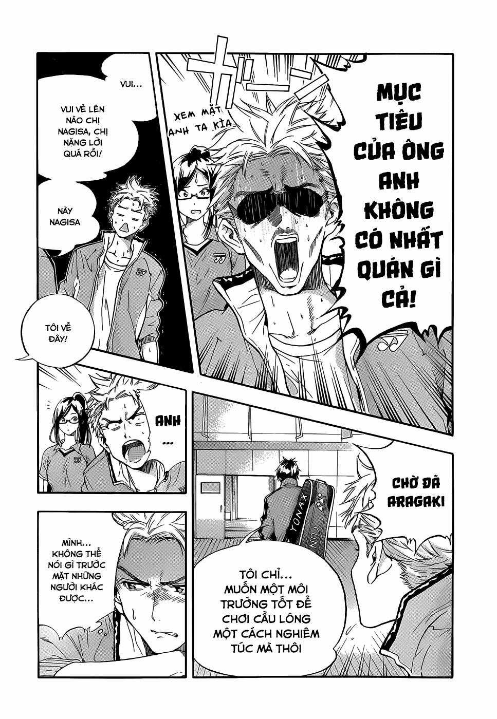 Hanebado! - Đội cầu lông nữ sinh trung học Chapter 1 trang 13