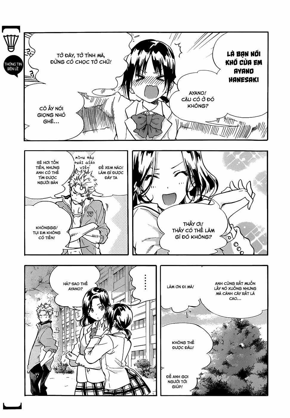 Hanebado! - Đội cầu lông nữ sinh trung học Chapter 1 trang 19