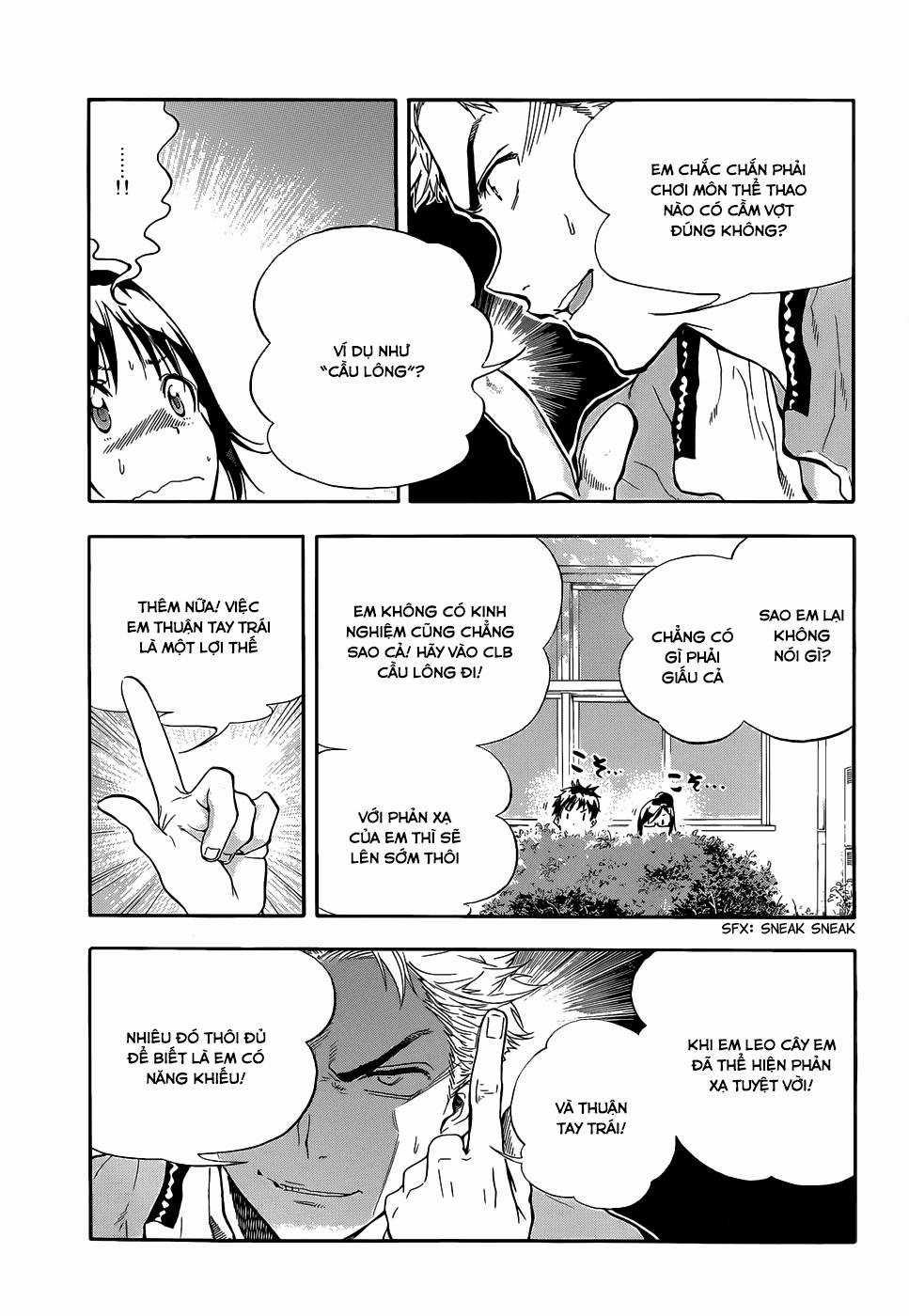 Hanebado! - Đội cầu lông nữ sinh trung học Chapter 1 trang 34