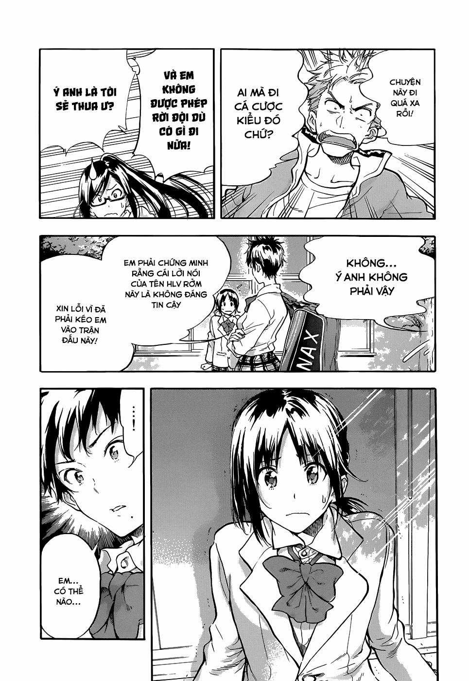 Hanebado! - Đội cầu lông nữ sinh trung học Chapter 1 trang 40