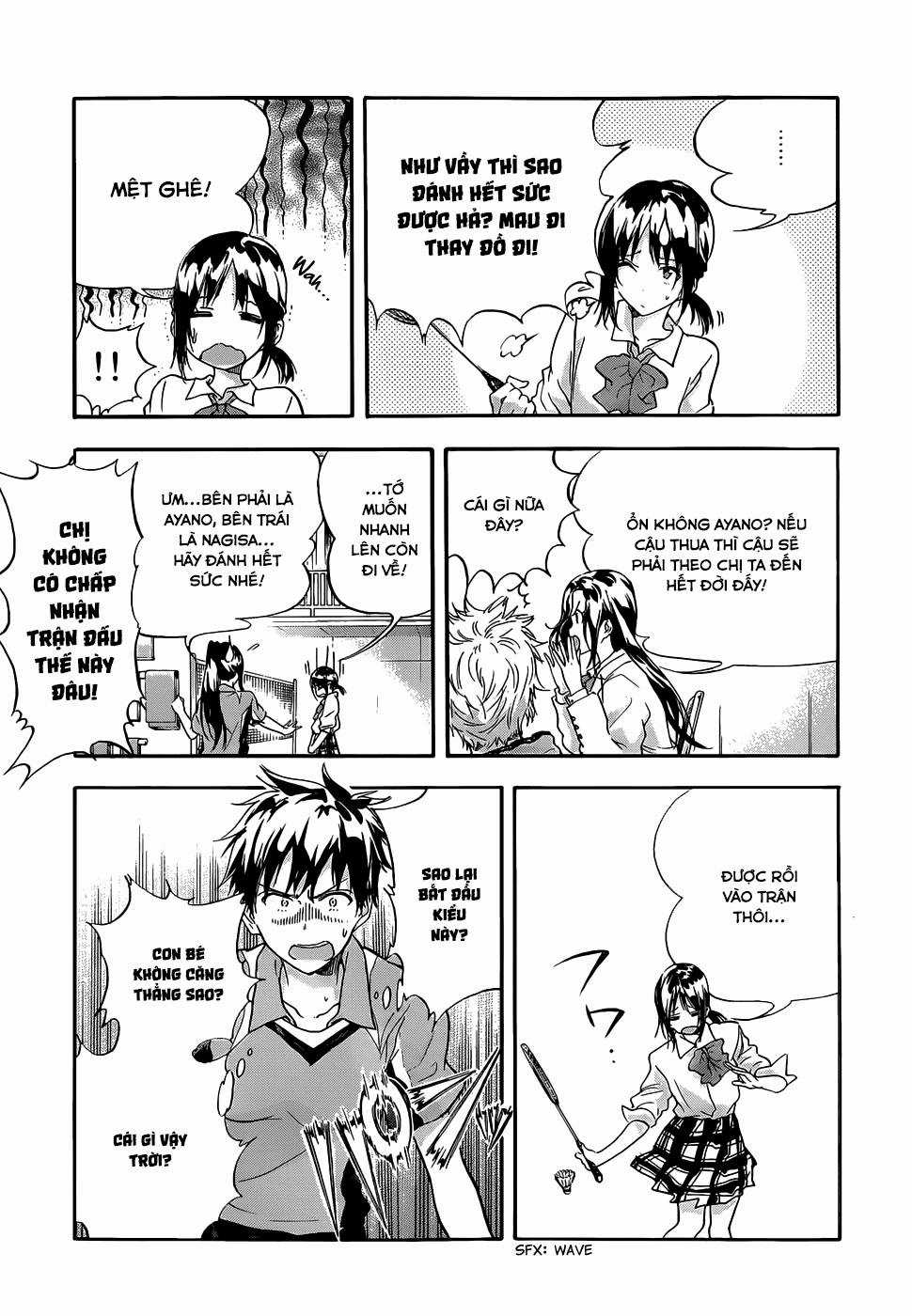 Hanebado! - Đội cầu lông nữ sinh trung học Chapter 1 trang 46