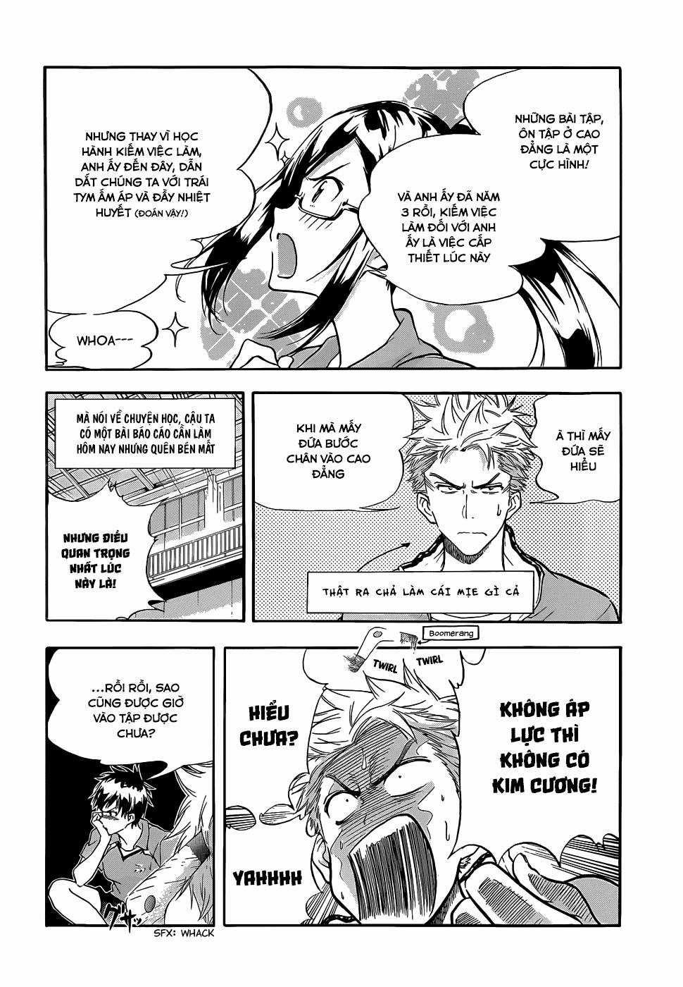 Hanebado! - Đội cầu lông nữ sinh trung học Chapter 1 trang 6