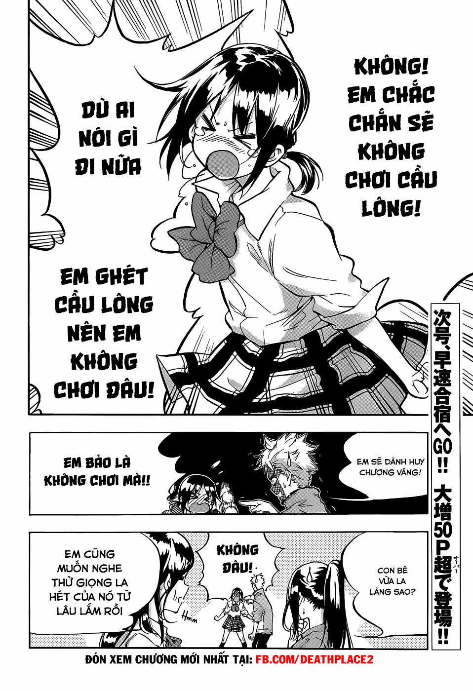Hanebado! - Đội cầu lông nữ sinh trung học Chapter 1 trang 60