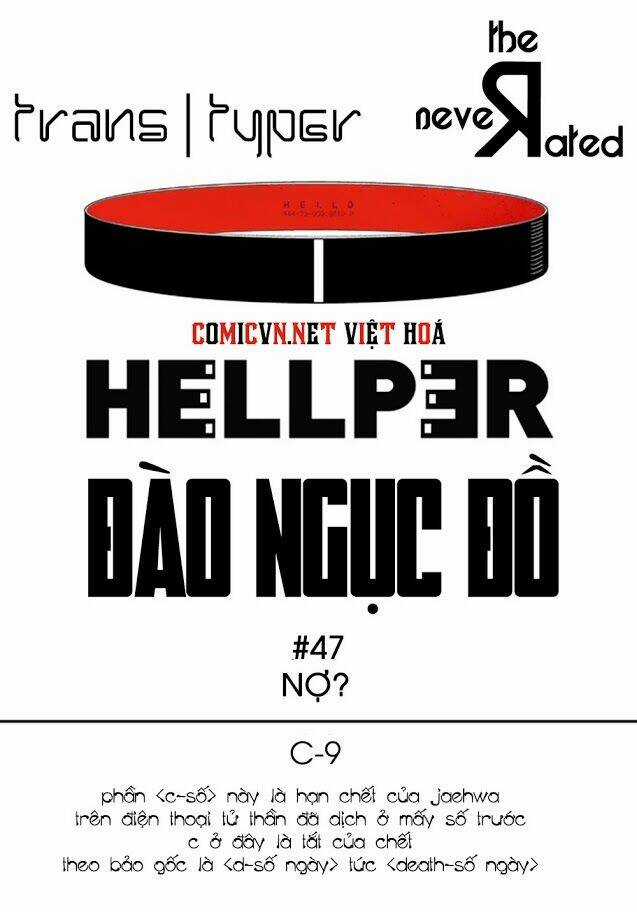 Hành Trình Thoát Khỏi Địa Ngục Chapter 47 trang 0