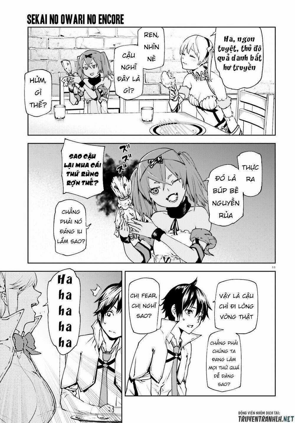 Hành Trình Tìm Kiếm Encore Chapter 35 trang 11