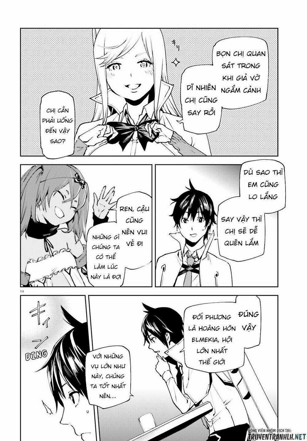 Hành Trình Tìm Kiếm Encore Chapter 35 trang 14