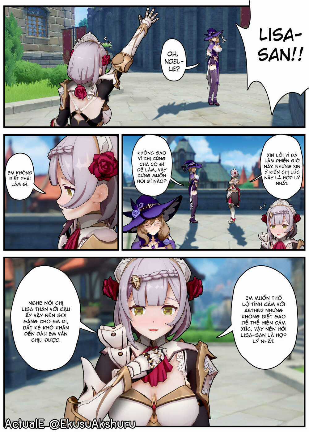 Hành Trình Tình Yêu Của Noelle Chapter 1 trang 2