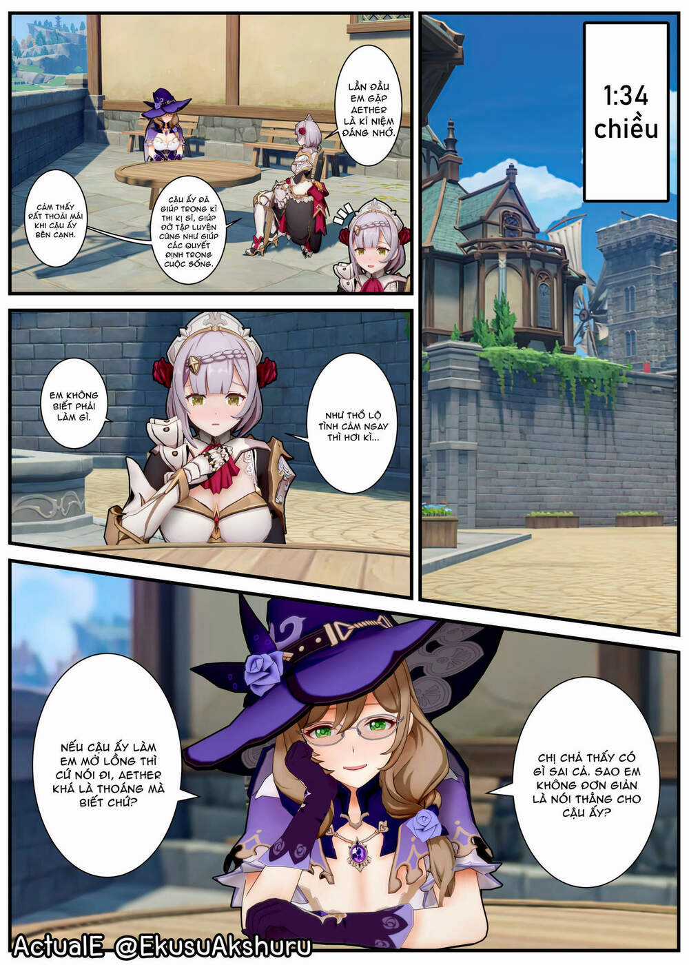 Hành Trình Tình Yêu Của Noelle Chapter 1 trang 3