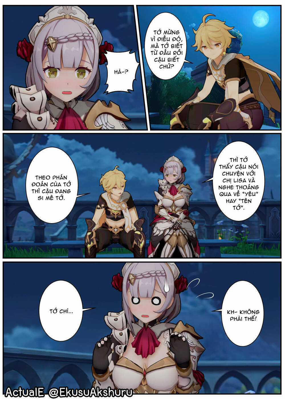 Hành Trình Tình Yêu Của Noelle Chapter 3 trang 8