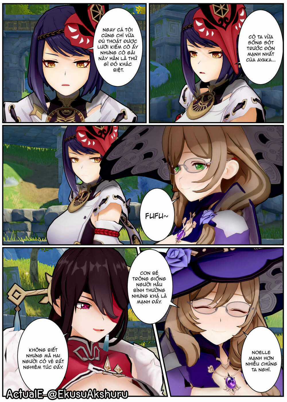 Hành Trình Tình Yêu Của Noelle Chapter 4.2 trang 4