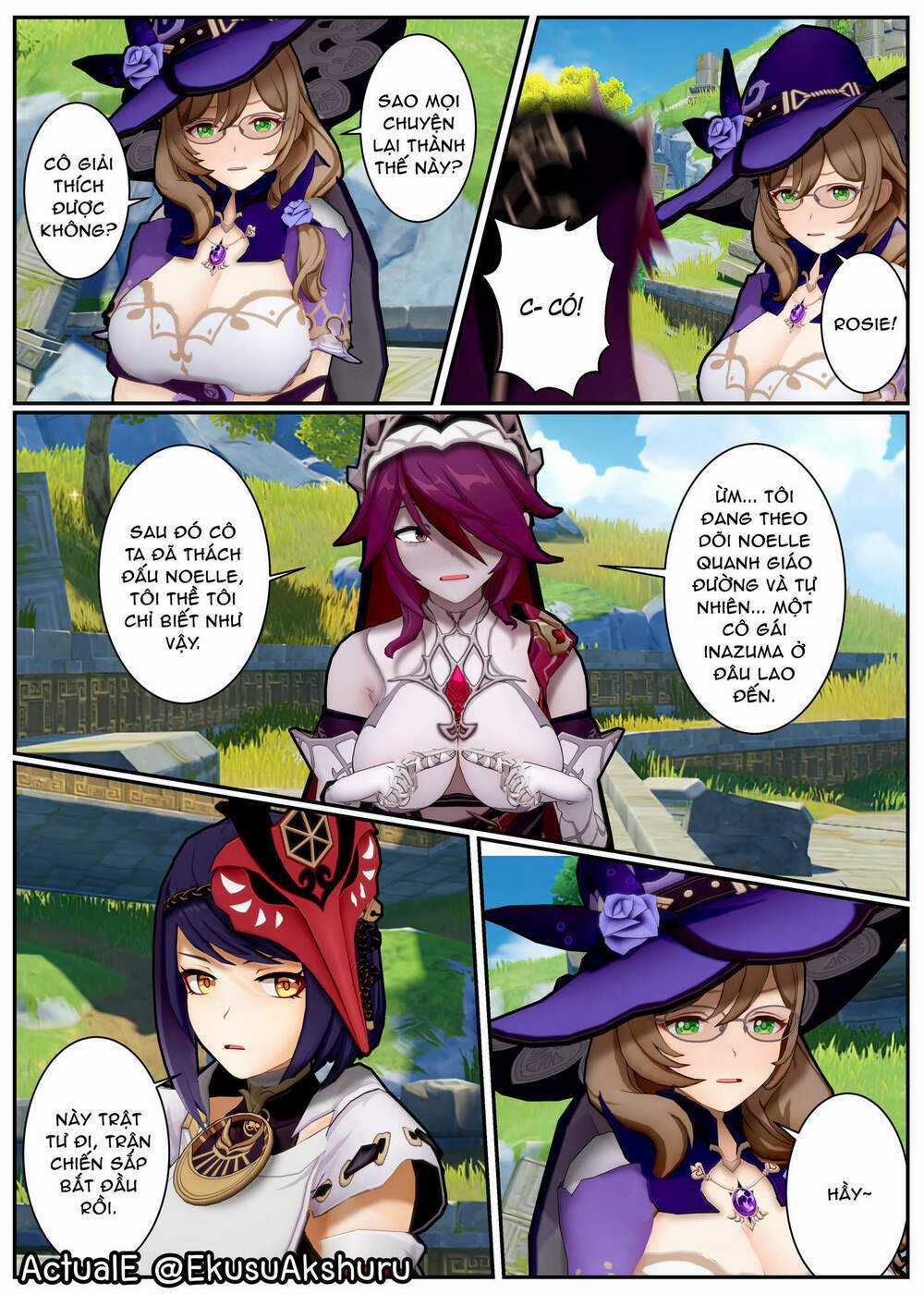 Hành Trình Tình Yêu Của Noelle Chapter 4 trang 3