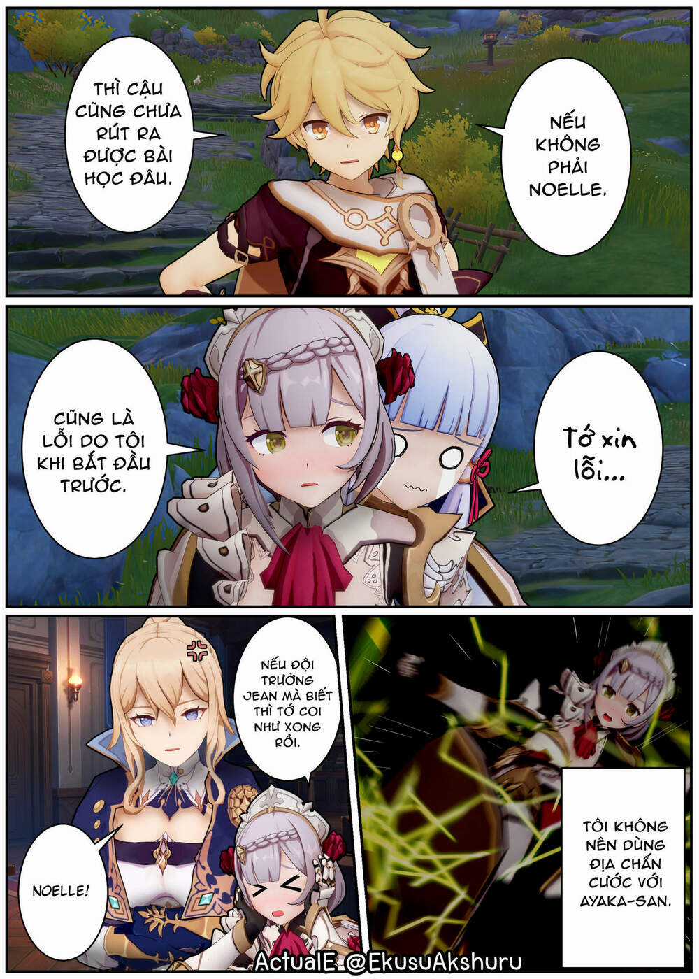 Hành Trình Tình Yêu Của Noelle Chapter 5 trang 4