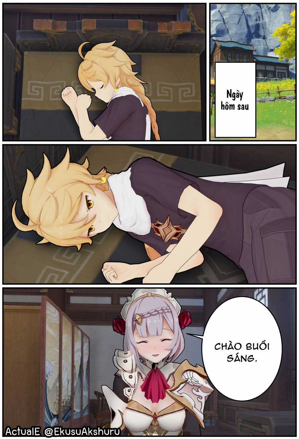 Hành Trình Tình Yêu Của Noelle Chapter 6.2 trang 9