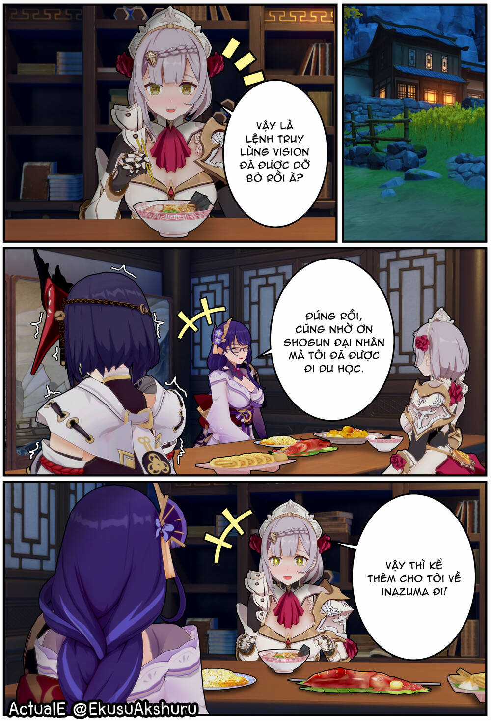 Hành Trình Tình Yêu Của Noelle Chapter 6 trang 3