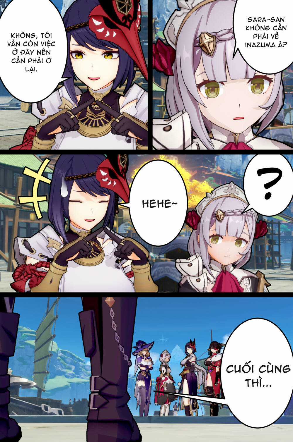 Hành Trình Tình Yêu Của Noelle Chapter 7 trang 4