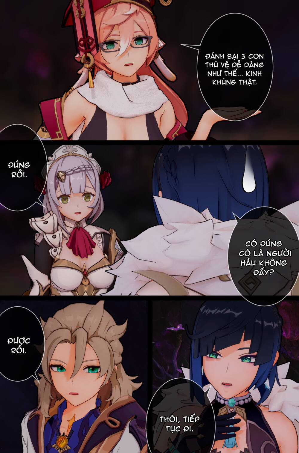 Hành Trình Tình Yêu Của Noelle Chapter 8.2 trang 3