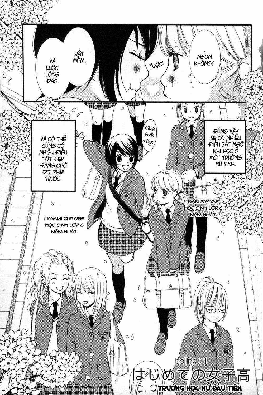 Hanjuku Joshi Chapter 1 trang 6