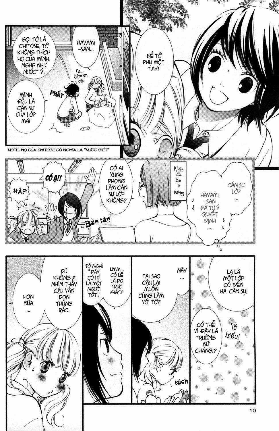 Hanjuku Joshi Chapter 1 trang 9