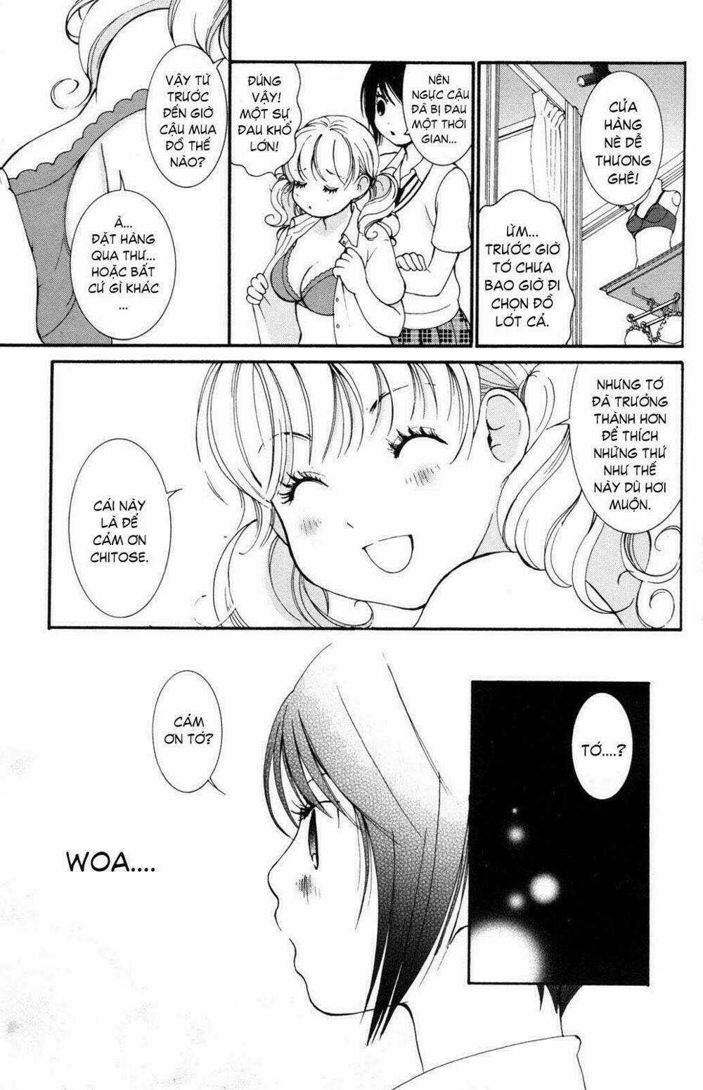 Hanjuku Joshi Chapter 13 trang 10