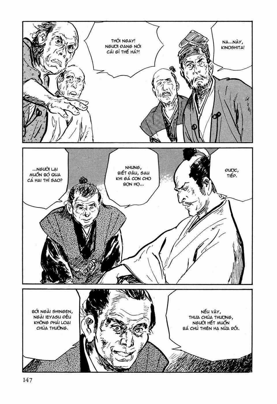 Hanzou No Mon Chapter 36.2 trang 9