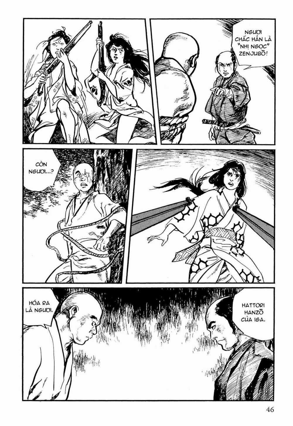 Hanzou No Mon Chapter 54 trang 44