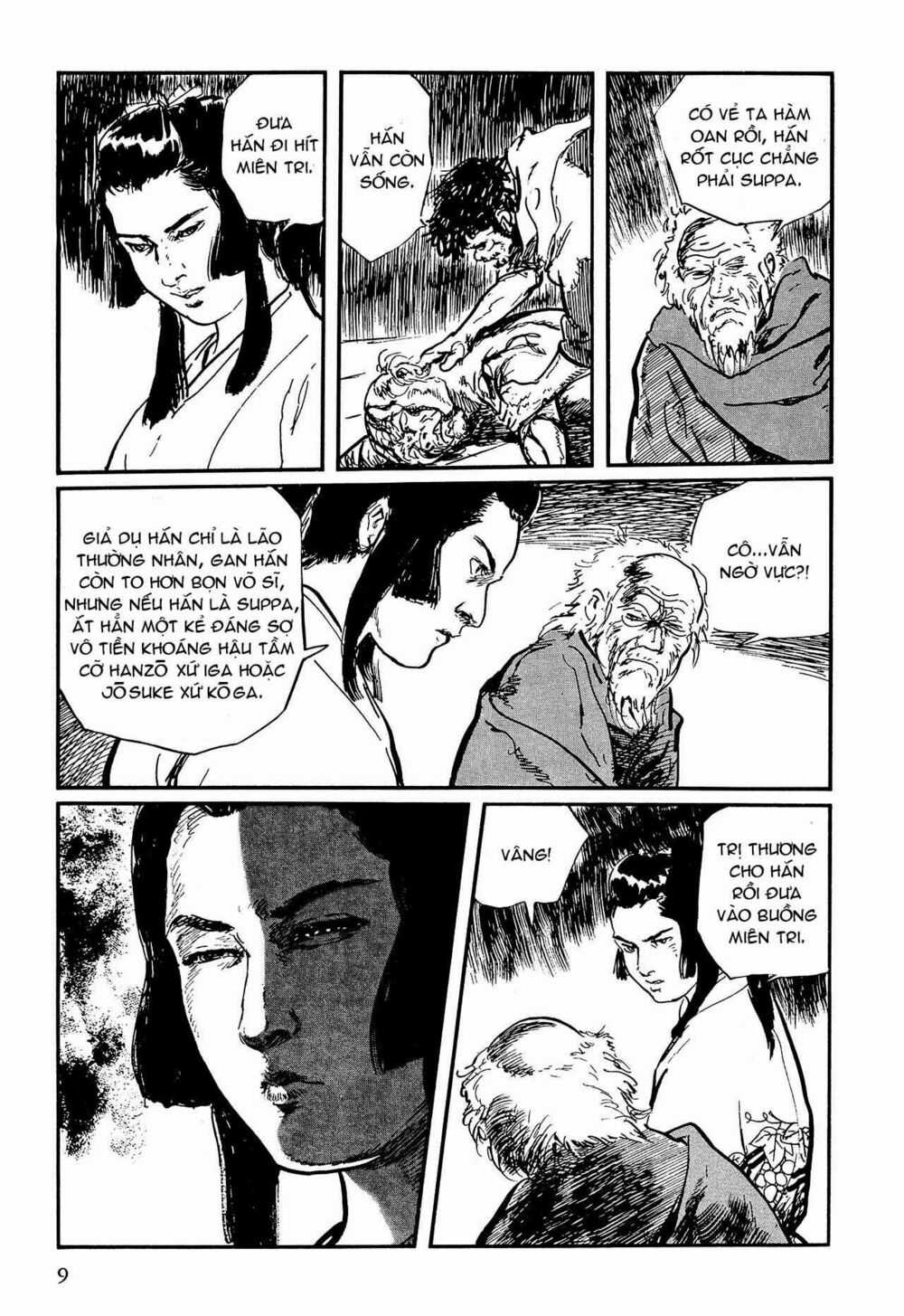 Hanzou No Mon Chapter 58.1 trang 8