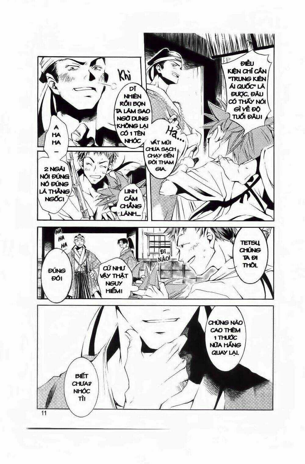 Hào Khí Ngất Trời Chapter 1 trang 11