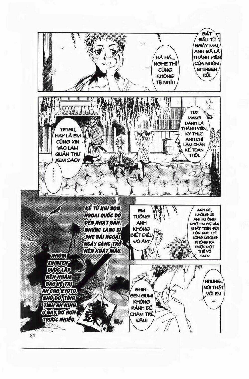 Hào Khí Ngất Trời Chapter 1 trang 21