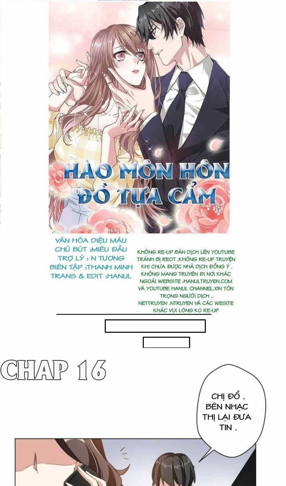 Hào Môn Hôn Đồ Tựa Cẩm Chapter 16 trang 0