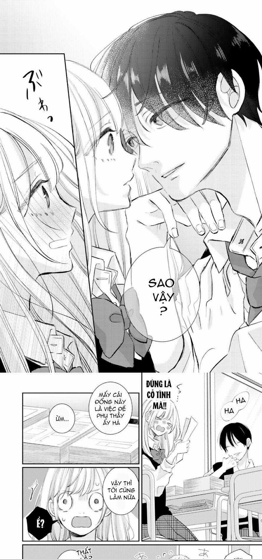 Haraguro Ouji No Ijiwaru Wa Mohaya Koi Chapter 1 trang 18