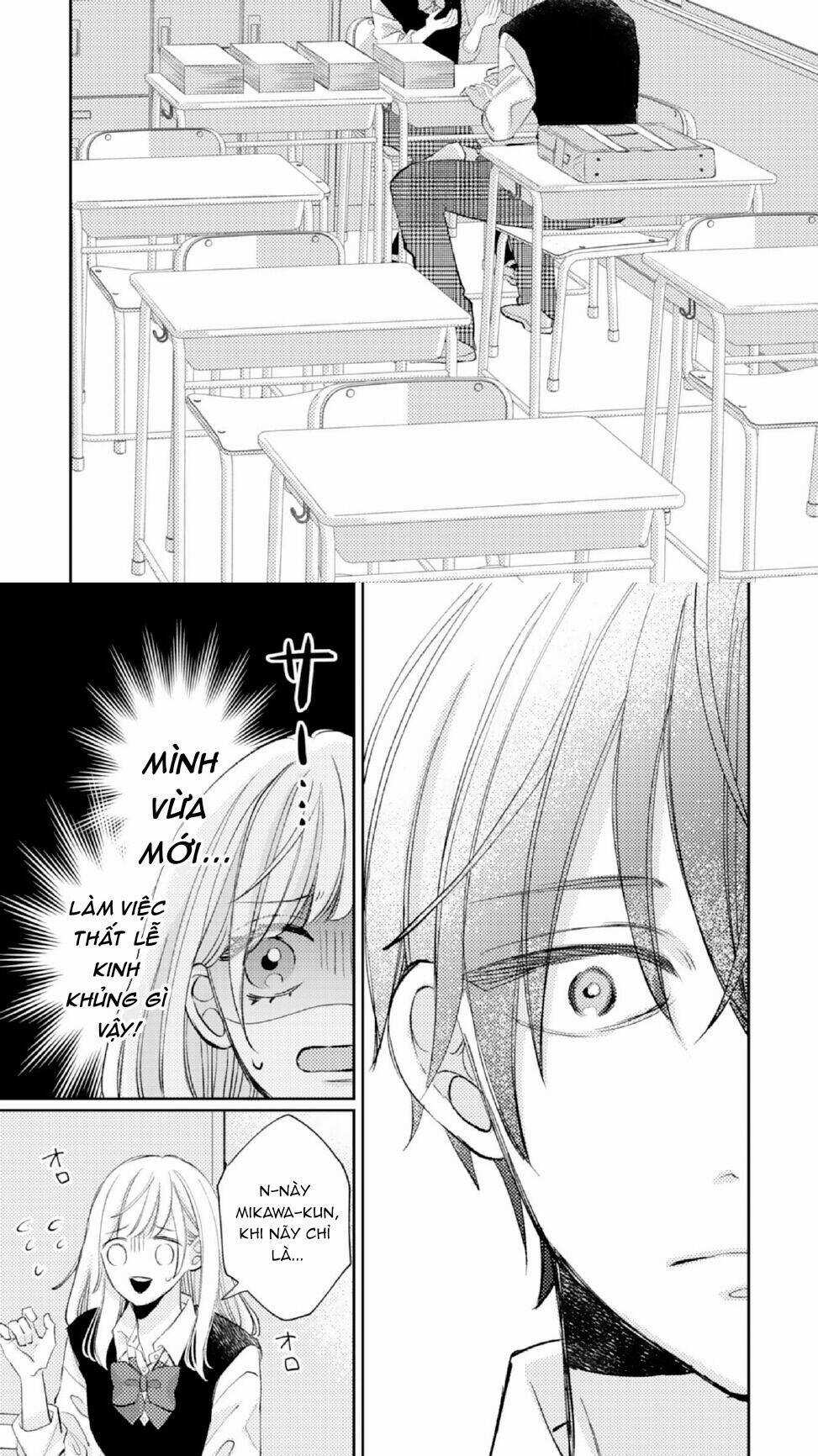 Haraguro Ouji No Ijiwaru Wa Mohaya Koi Chapter 1 trang 22