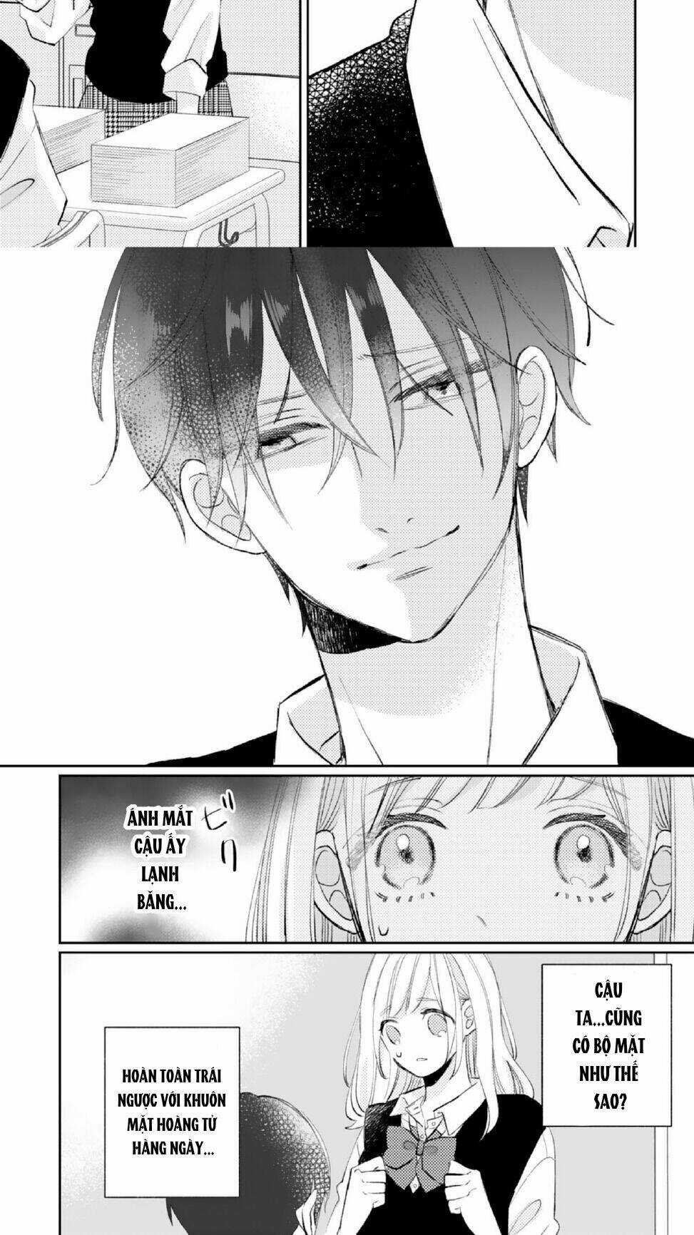 Haraguro Ouji No Ijiwaru Wa Mohaya Koi Chapter 1 trang 23