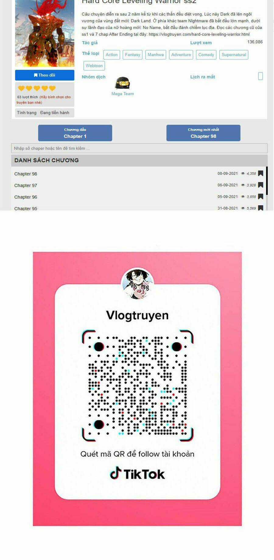 Hard Core Leveling Warrior Ss2 Chapter 101 trang 159