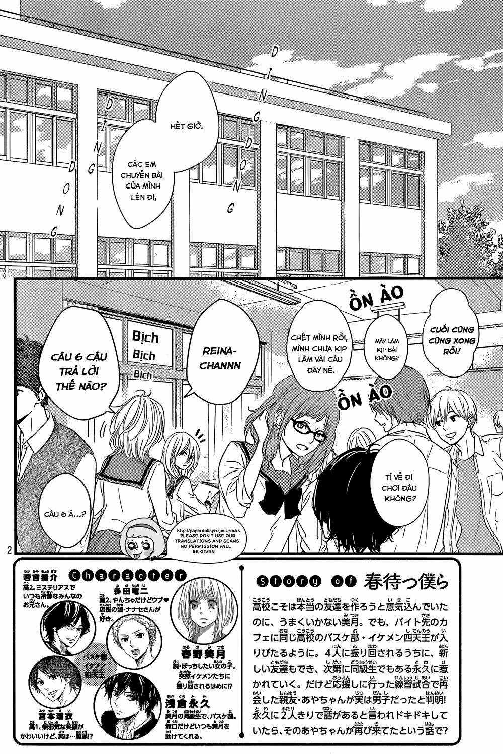 Haru Matsu Bokura Chapter 10 trang 3
