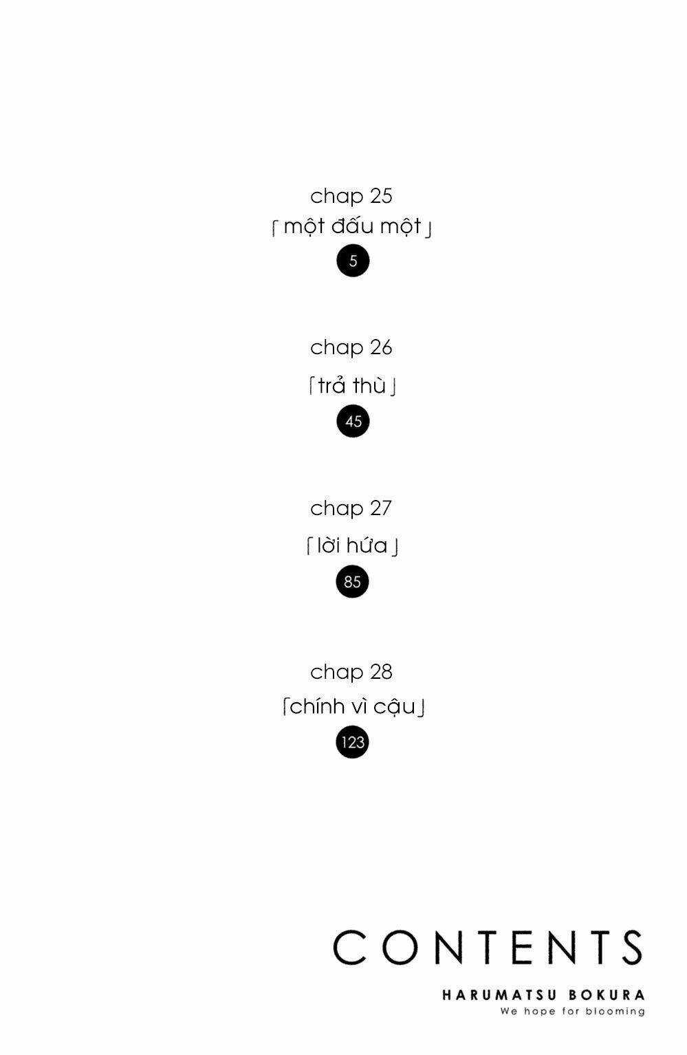 Haru Matsu Bokura Chapter 25 trang 3